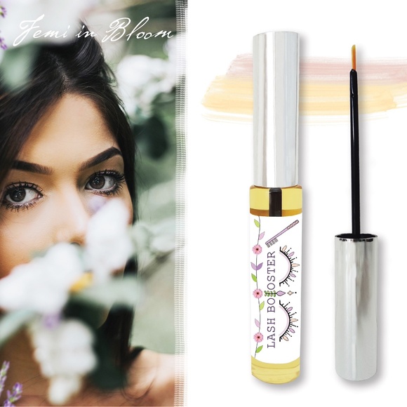 Organic Lash & Brow Growth Booster Serum / Liner Brush Style - Picture 1 of 11